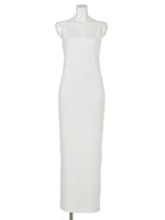 [BED&BREAKFAST]TWISTED BARE Dress/WHITE