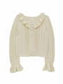 frill knit/offwhite