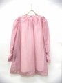 organdie mini one-piece/pink