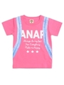 【ANAP KIDS】フェイクリュックプリントTシャツ/ピンク(008)