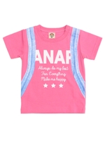 【ANAP KIDS】フェイクリュックプリントTシャツ/ピンク(008)