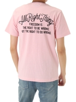 【AZUL BY MOUSSY】All Right Thing Vネック半袖T/PNK