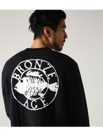 【AZUL BY MOUSSY】BRONZE AGE LONGSLEEVE TSHIRTS/BLK