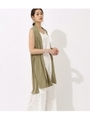 【AZUL BY MOUSSY】CUTノースリロングジレ/KHA