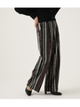 【AZUL BY MOUSSY】Warmタックワイドパンツ/柄BLK