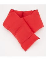【AZUL BY MOUSSY】ポリタフタ中綿マフラー/RED