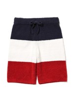 【GELATO PIQUE HOMME】'ベビモコ'3ボーダーサガラ刺繍ハーフパンツ/TRICOL