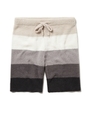 【GELATO PIQUE HOMME】’ベビモコ’ブロックボーダーハーフパンツ/GRY