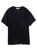 【GELATO PIQUE HOMME】ニットソーTシャツ/NVY