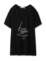 【Joel Robuchon & gelato pique】シルクブレンドTシャツ/BLK