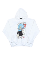 【MILKBOY】BRUTAL RABBIT HOODIE/ホワイト