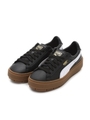 【PUMA】プラットフォームトレース L ウィメン/BLK