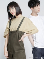 【WEB限定】GILDAN/ビックシルエットリメイクTシャツ/ベージュ