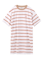 【WEB限定】STRIPED H/S TEE DRESS EC/ホワイト