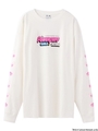 【WEB限定】X-GIRL X PPG L/S TEE/ホワイト