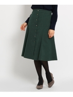 【WEB限定カラーあり】ヴィンテージスウェードスカート/モスグリーン(024)