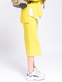 【emmi atelier】Iラインニットスカート/YEL