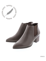 【ストレスフリー】サイドゴアポイントショートブーツ/GREGE