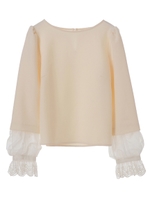 【ブラウス】刺繍ブラウス/オフホワイト