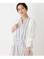 【接触冷感】【UVカット】ボレロカーディガン/ホワイト系(002)