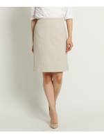 【洗える】ドライオックススカート/ベージュ(052)