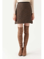 ◆ポリーヌチェックミニスカート/GREEN(140)