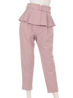 ぺプラム2WAYパンツ/ピンク