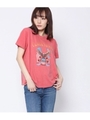 【Factor=】 イーグルプリントTシャツ/レッド(025)