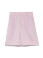 カラーキュロットショートパンツ/PNK