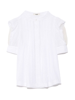 コットンブラウス/WHT