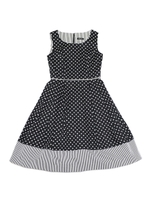 シャルロットdress/ブラックドット