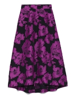 ジャガードフレアミモレスカート/PNK