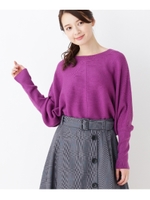 スーパーアンチピリング　ニットプルオーバー/ロイヤルパープル(082)