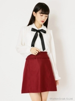 スカラップ台形SK/ボルドー