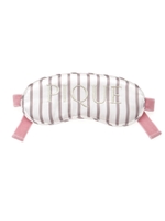 ストライプサテンアイマスク/PNK