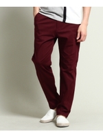 ストレッチクールイージーパンツ/ボルドー(064)