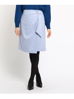 ストレッチラップタイトスカート/ライトブルー(091)