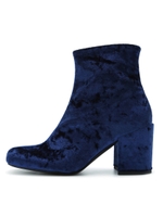 ストレットショートブーツ/BLU