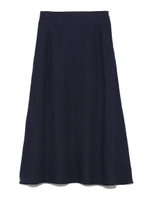 セットアップリネンフレアスカート/NVY