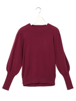 タックスリーブKNIT TOPS/PURPLE