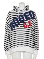 デニム & サガラ アソート パーカー/RED