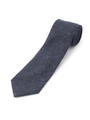 ネップスパン シルクネクタイ/ネイビー(093)