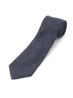 ネップスパン シルクネクタイ/ネイビー(093)