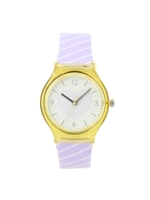ハートストライプ ウォッチ/ライトパープル(081)