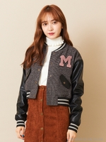 バイカラースタジャン/ブラック