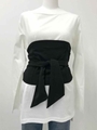バックタイビスチェロンT/BLK