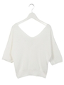 バックツイストTOPS/WHITE