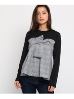 ビスチェドッキングプルオーバー/ブラック(219)