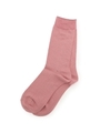 プレーンカラーソックス/ピンク(072)