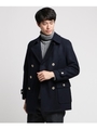 メルトンPコート/ネイビー(093)
